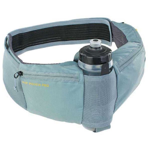 Evoc Hip Pouch Pro 1.5l Vyötärö Pakkaus + 500ml Vesi Pullo Sininen