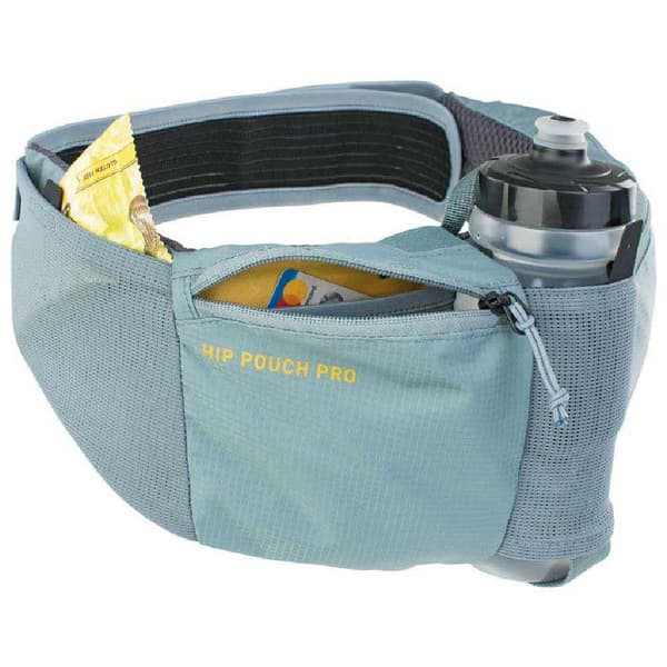 Evoc Hip Pouch Pro 1.5l Vyötärö Pakkaus + 500ml Vesi Pullo Sininen