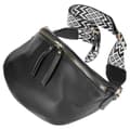 Miniatyrbild 3 av 4: Geometriskt mönster Crossbody bältesväska - Gallantry - Svart