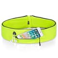 Miniatyrbild 1 av 4: Fanny Pack med 2 fickor för sport, Shift Anti-Sweat version, Väska med Fluorescerande Bar, M, Grön