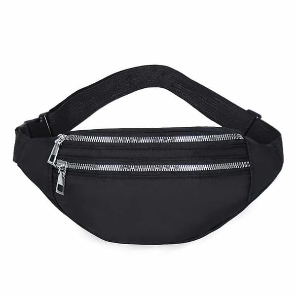 Midjeväska Nylon - 2 Fack