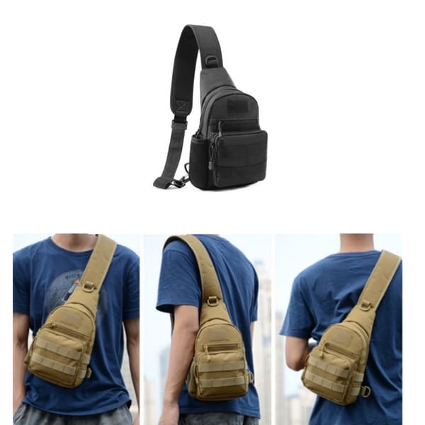 INF Tactical Chest Bag Sling Skulderveske