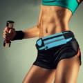 Miniatyrbild 4 av 4: Sportfannypack - EFUTURE - Rosa - Vattentät - Reflex - 2 fickor