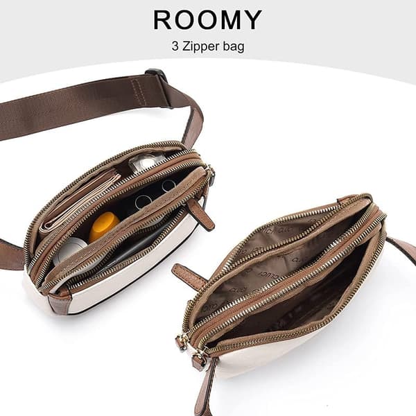 INF Naisten säädettävä olkahihna Crossbody rintalaukku