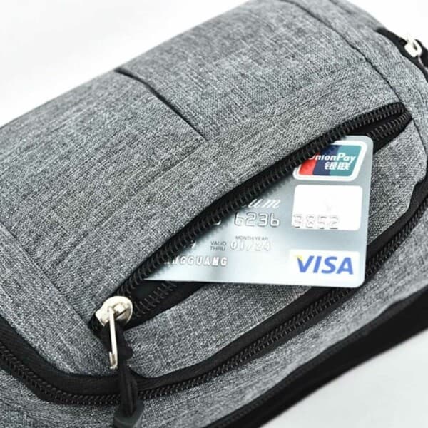 Midjeveske Cross Body Bag Sort