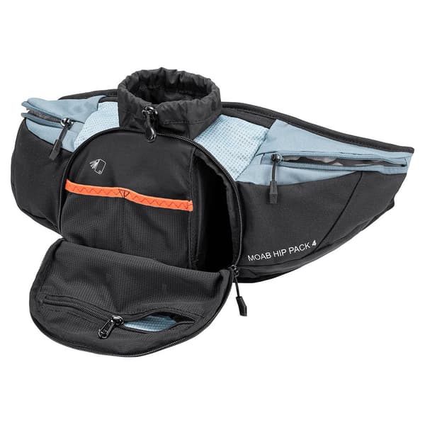 Vaude Vyötäröpaketti Moab 4l Harmaa