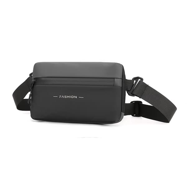 INF Fanny Pack - Allsidig og stilig midjeveske i nylon Grå
