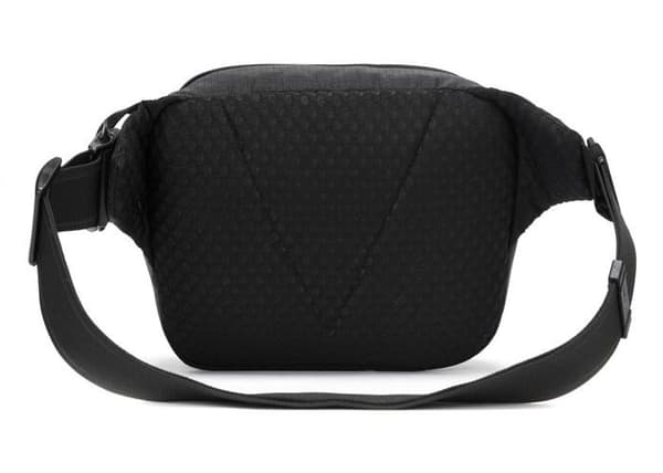 pacsafe vibe 100 marsupio (kolsvart)