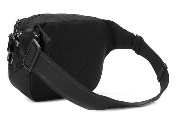pacsafe vibe 100 marsupio (kolsvart)