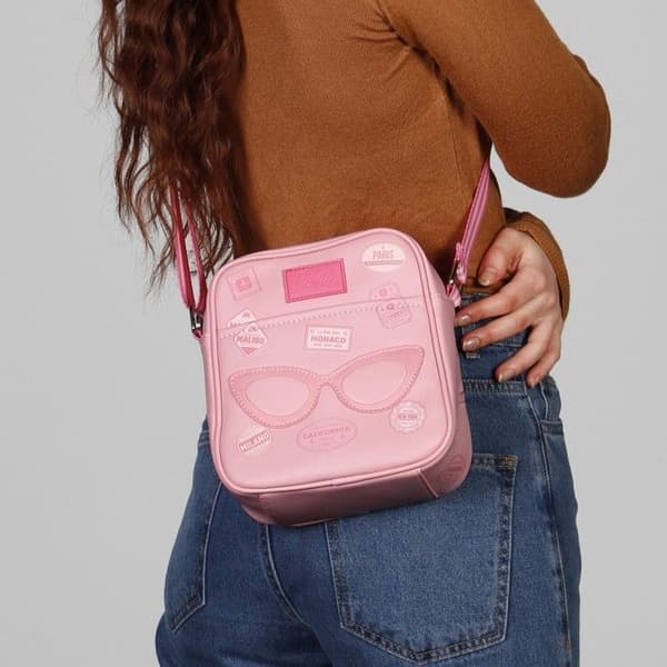 Axelväska - BARBIE - Resa - Rosa - Syntetisk - Dragkedja