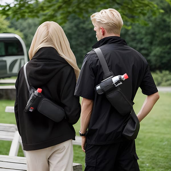 INF Sportväska, vattentät Fanny Pack för löpning