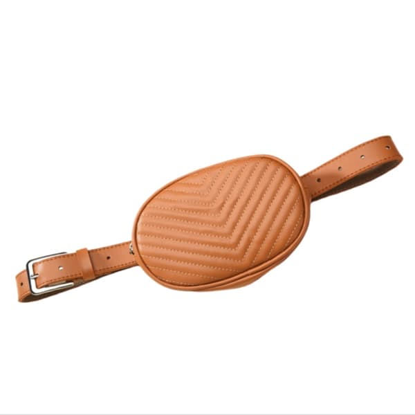 INF Midjeveske for damemote: Elegant og romslig belteveske