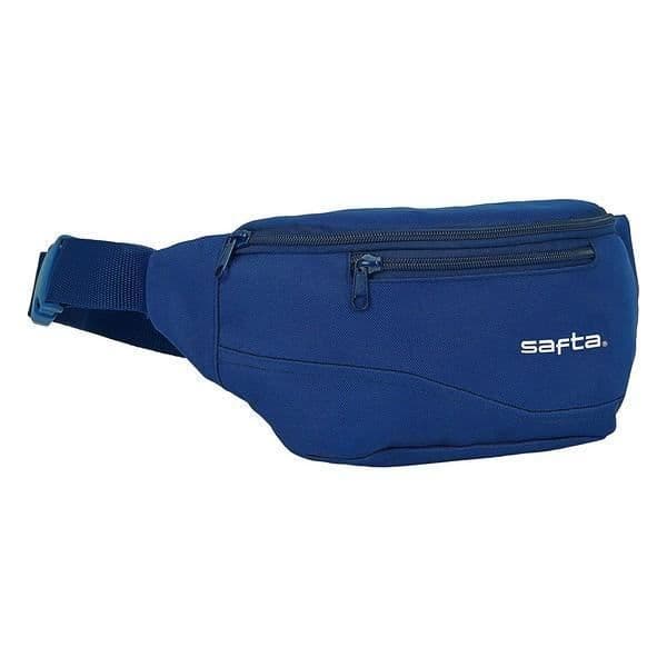 Väska - Safta - Marinblå - Polyester - Justerbar rem - 9 L