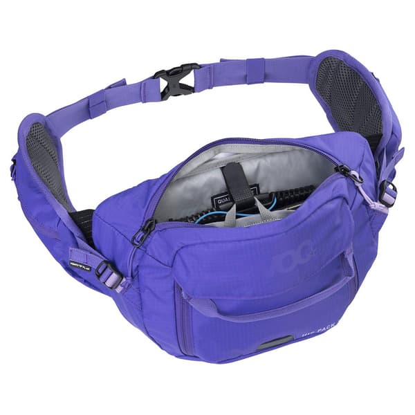 Evoc Hip Pack Hydreringsbæltetaske 3l Blå,Lilla