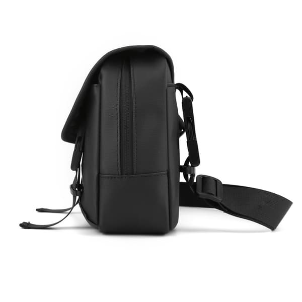 INF Vintage Crossbody-taske i kunstlæder til mænd