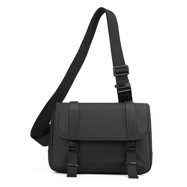 INF Vintage Crossbody-taske i kunstlæder til mænd
