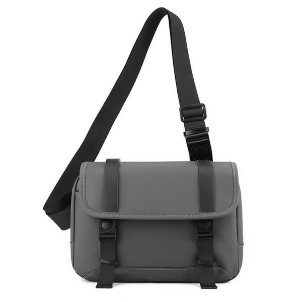 INF Vintage Crossbody-taske i kunstlæder til mænd