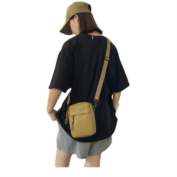 INF Stilfuld Nylon Crossbody Telefon Taske