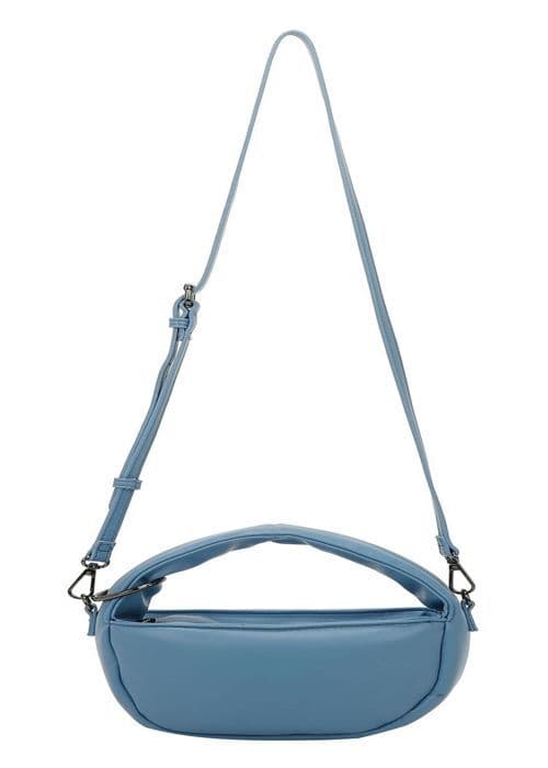 BUFFALO Blå crossbody axelväska för kvinnor - Soft Soft Crossbody Bag Dreamy Blue 258118