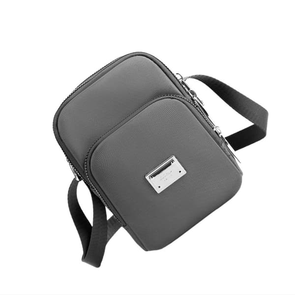 INF Nylon Mobilveske med Skulderreim - Mini Skulderveske for Damer