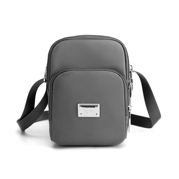 INF Nylon Mobilveske med Skulderreim - Mini Skulderveske for Damer