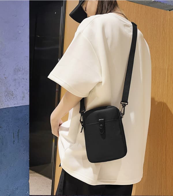 INF Herre Crossbody-taske i kanvas