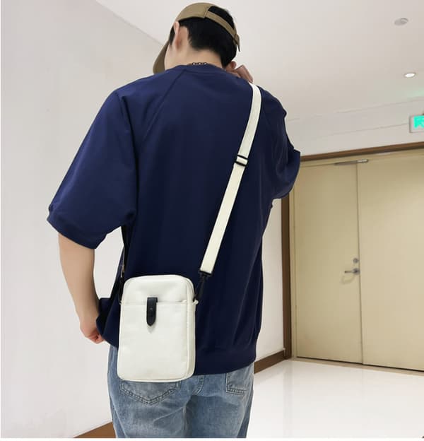 INF Herre Crossbody-taske i kanvas