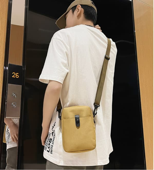 INF Herre Crossbody-taske i kanvas