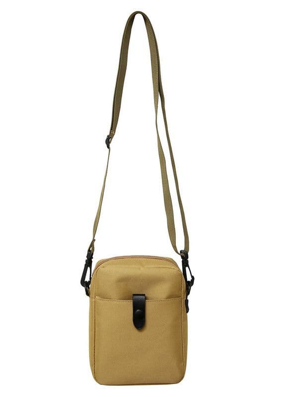 INF Herre Crossbody-veske i lerret Kaki