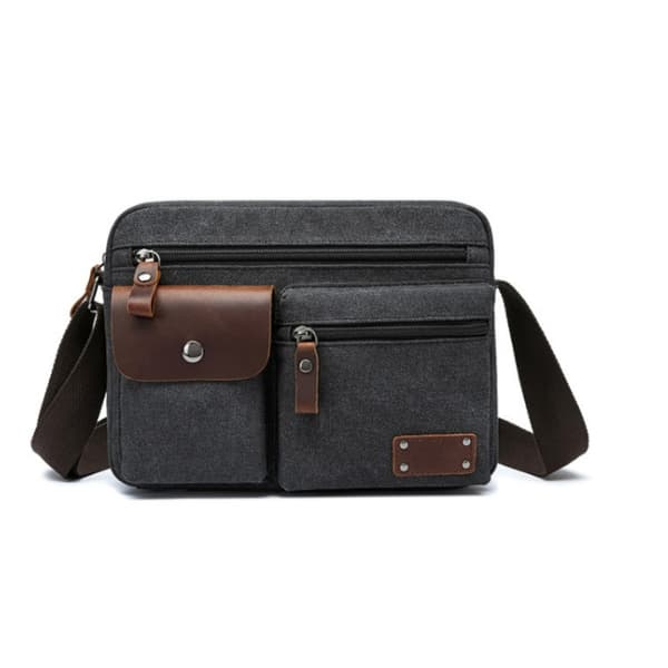 INF Herre Crossbody Skuldertaske i Canvas