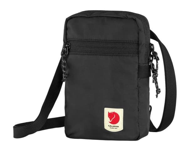 Fjällräven Black crossbody axelväska för dam och herr - High Coast Pocket 164093