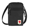 Miniatyrbild 1 av 3: Fjällräven Black crossbody axelväska för dam och herr - High Coast Pocket 164093