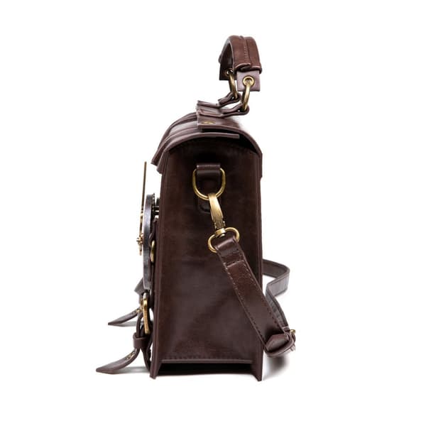 INF Brun kuddväska - Elegant och edgy crossbody-väska