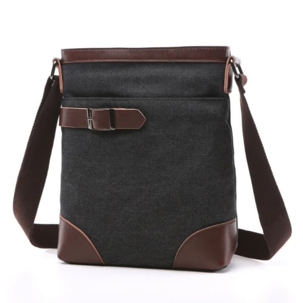 INF Crossbody-taske i lærred til kvinder, afslappet skuldertaske