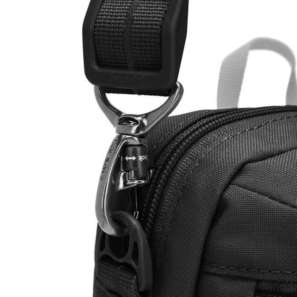 Antivålsaxelväska - Pacsafe - GO Festival - Svart - 17 cm - RFID