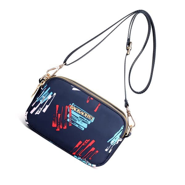 INF Snygg Canvas Crossbody Bag, Rymlig & Organiserad Model 1