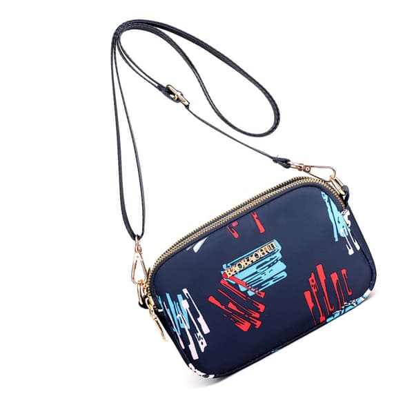 INF Snygg Canvas Crossbody Bag, Rymlig & Organiserad Model 1