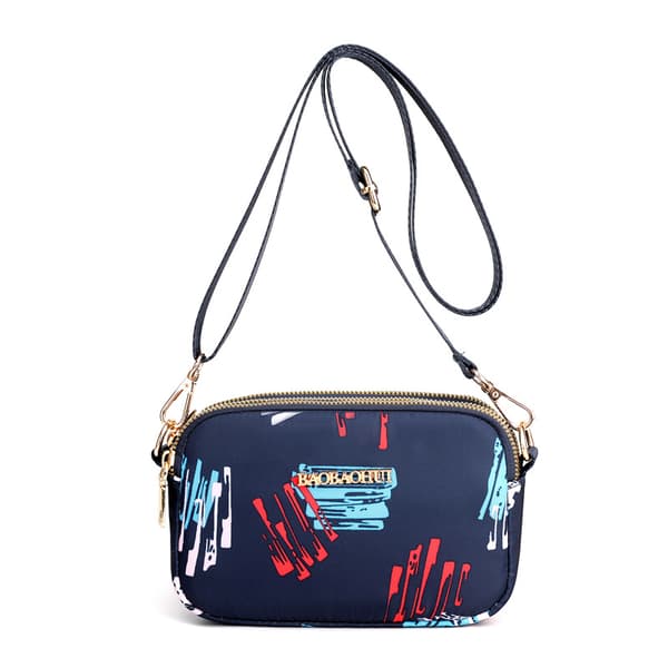 INF Snygg Canvas Crossbody Bag, Rymlig & Organiserad Model 1
