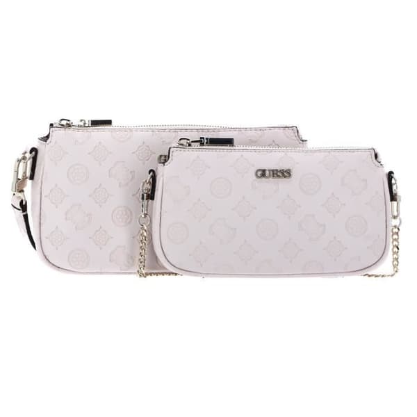 GUESS Dayane Dubbel Pouch Crossbody Blush [116554]