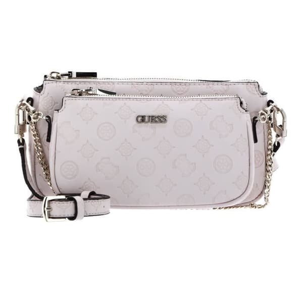 GUESS Dayane Dubbel Pouch Crossbody Blush [116554]