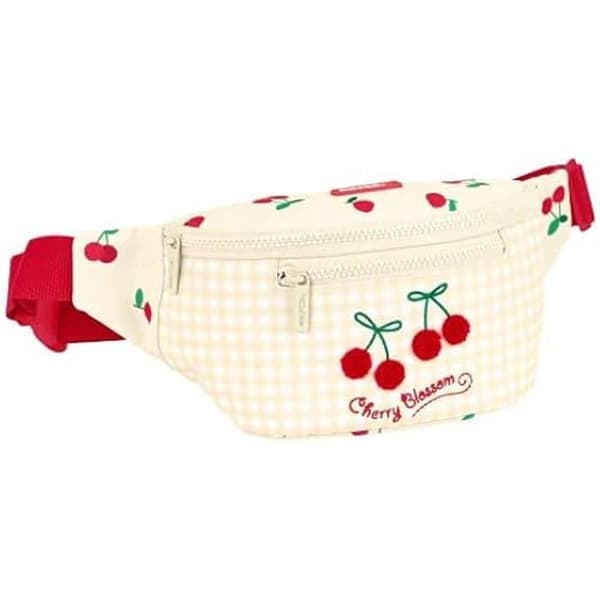 Cherry Fanny Pack - SAFTA - 23 x 12 x 9 cm - Flerfärgad