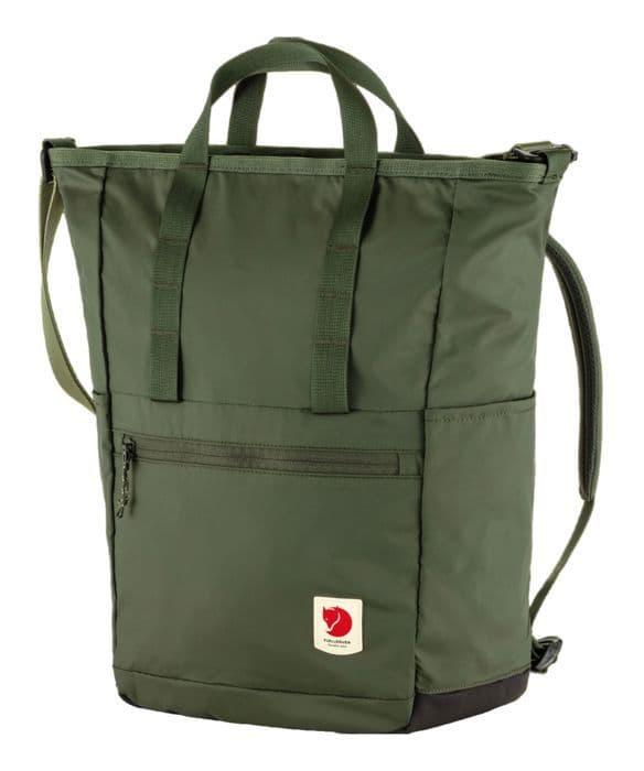 Fjällräven Mörkgrön Crossbody axelväska för kvinnor och män - High Coast Totepack Mountain Green 282020