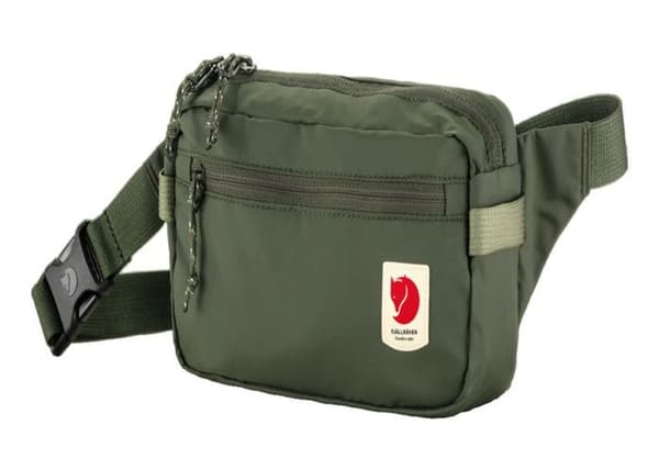 Fjällräven Mörkgrön fannypack för dam och herr - High Coast Hip Pack Mountain Green 282021