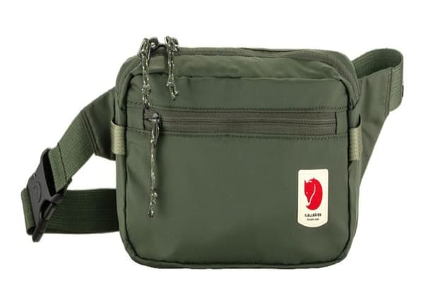 Fjällräven Mörkgrön fannypack för dam och herr - High Coast Hip Pack Mountain Green 282021