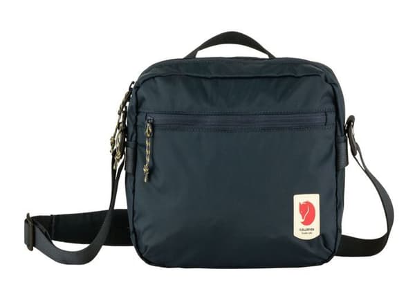 Fjällräven Axellycka bandoulière mörkblå för kvinna och man - High Coast Crossbody Bag Navy 234203
