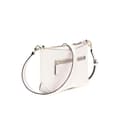 Miniatyrbild 4 av 4: GUESS Axelfodral i krämfärg för kvinnor - Gerty Girlfriend Satchel Cream White 290523