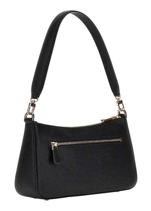 GUESS Axelväska svart för kvinnor - Eco Gloriana Girlfriend Satchel Bag 290551