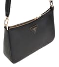Miniatyrbild 4 av 4: GUESS Axelväska svart för kvinnor - Eco Gloriana Girlfriend Satchel Bag 290551