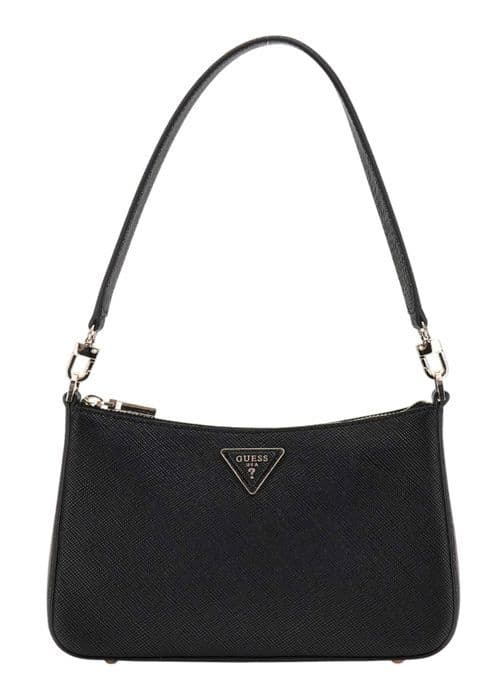 GUESS Axelväska svart för kvinnor - Eco Gloriana Girlfriend Satchel Bag 290551