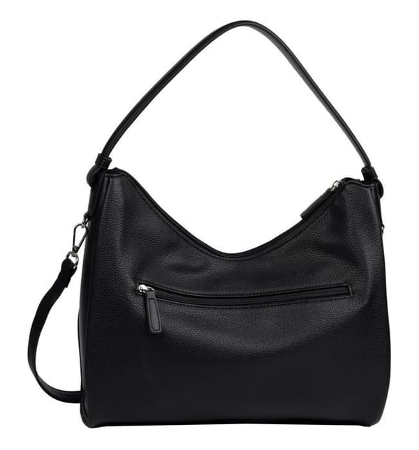 TOM TAILOR Svart axelväska för kvinnor - Dea Hobo Bag L 295729